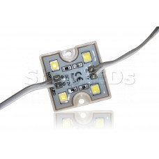 Светодиодный модуль герметичный SL-5050-4 LED (80Lm, 1W, 12V)